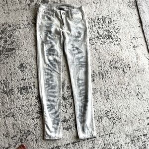 American eagle light wash stretch jeans, size 00